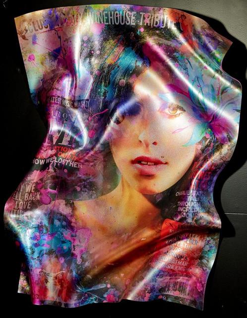 Amy Winehouse by Floyd Douglas, Antiek en Kunst, Kunst | Schilderijen | Modern, Ophalen of Verzenden