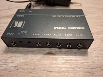 Kramer 105A - 1:5 Stereo Audio "splitter"/ ADA beschikbaar voor biedingen