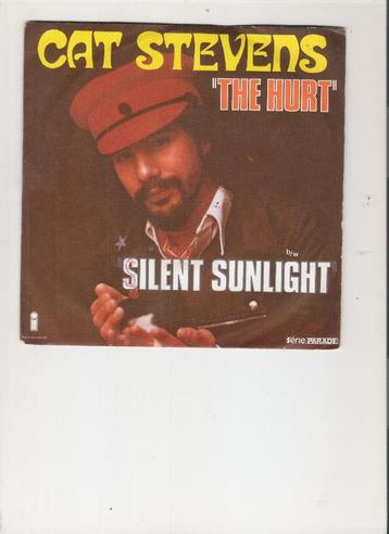 Cat Stevens - The Hurt - Silent Sunlight, Enlèvement ou Envoi, Single, Utilisé, 7 pouces