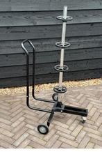 Velgenboom, bandenrek, Ophalen