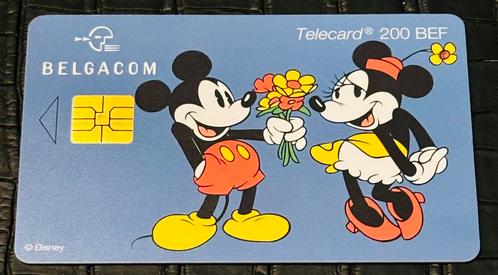 Telefoonkaart Mickey & Minnie, Verzamelen, Telefoonkaarten, Ophalen of Verzenden