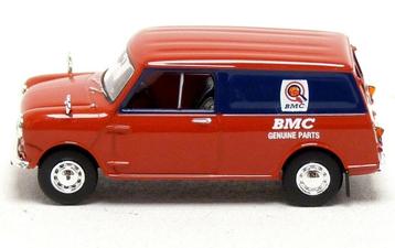 1:87 Brekina 15358 Austin Mini Van BMC Genuine Parts beschikbaar voor biedingen