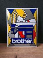 Emaille bord Brother, Verzamelen, Ophalen of Verzenden, Reclamebord