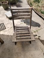 Teak stoelen  x3, Tuin en Terras, Tuinstoelen, Ophalen, Zo goed als nieuw