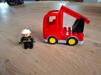 Lego Duplo brandweerwagen, Ophalen of Verzenden, Duplo