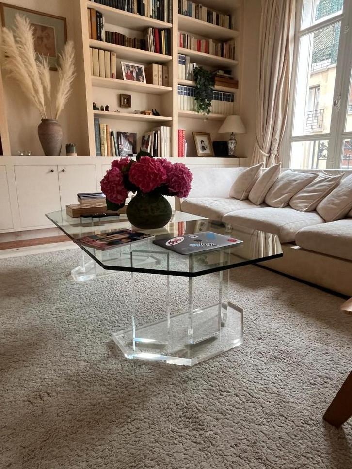 Table basse, Maison & Meubles, Tables | Tables de salon, Comme neuf, Moins de 50 cm, 50 à 100 cm, 150 à 200 cm, Autres formes