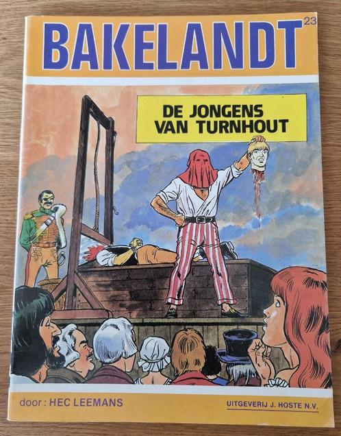 Bakelandt - Les Garçons de Turnhout -23-1er éd. (1984) Bande, Livres, BD, Comme neuf, Une BD, Enlèvement ou Envoi