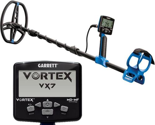 Garrett Vortex VX7 Metaaldetector - Multifrequentie, Hobby en Vrije tijd, Metaaldetectors, Nieuw, Meer dan 30 cm, Garrett, Ophalen of Verzenden