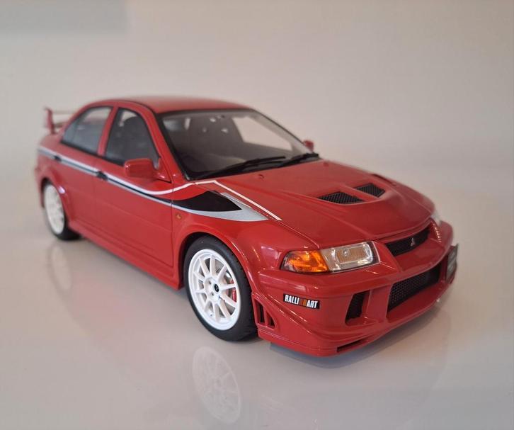 Mitsubishi Lancer Evo VI TME OT422 OTTO 1/18 Nieuw, Hobby en Vrije tijd, Modelauto's | 1:18, Nieuw, Auto, OttOMobile, Ophalen of Verzenden