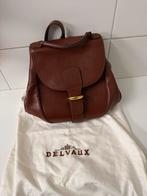 Handtas- Rugtas  Delvaux, Enlèvement, Utilisé, Brun, Sac à bandoulière