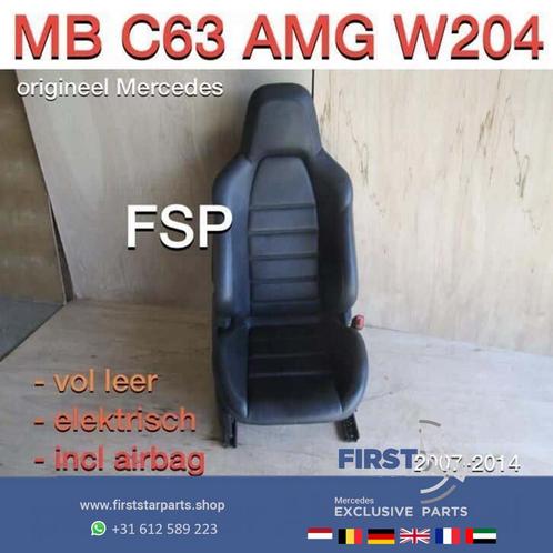 C63 AMG stoel leer elektrisch Mercedes C Klasse 2007-2014 63, Autos : Pièces & Accessoires, Habitacle & Garnissage, Mercedes-Benz