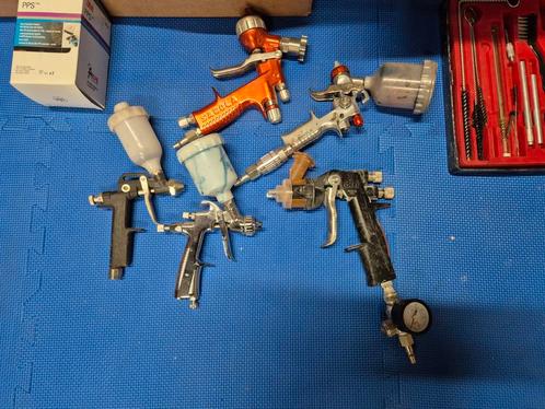 Spuitpistolen en toebehoren Sagola & 3M, Doe-het-zelf en Bouw, Gereedschap | Handgereedschap, Gebruikt, Ophalen
