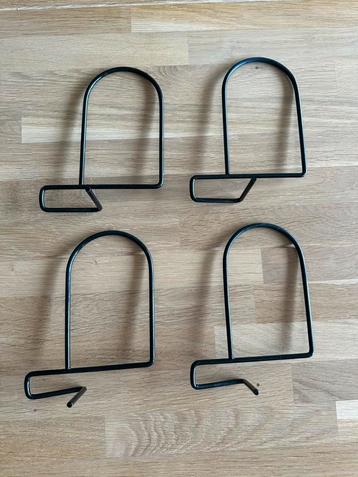Ikea Flit - 4x boekensteun - Zwart - Vintage beschikbaar voor biedingen