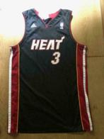 NBA basketsthirt Miami Heat 10-14 jaar, Dwyane Wade, Sports & Fitness, Basket, Comme neuf, Vêtements, Enlèvement ou Envoi