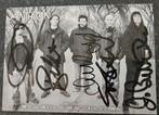 ANTHRAX : fankaart gesigneerd door alle bandleden op GMM '05, Verzamelen, Muziek, Artiesten en Beroemdheden, Ophalen of Verzenden