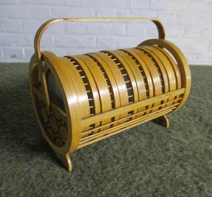 Vintage glasonderzetters, Antiek en Kunst, Curiosa en Brocante, Ophalen of Verzenden