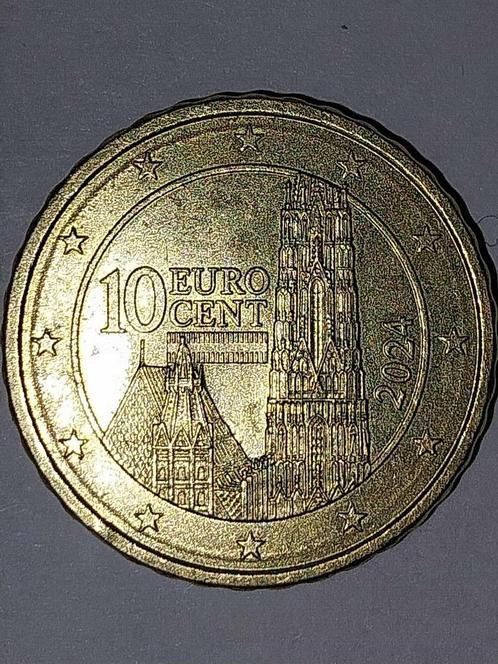 10 Eurocent (2004) Oostenrijk, Postzegels en Munten, Munten | Europa | Euromunten, Losse munt, 10 cent, Oostenrijk, Goud, Ophalen of Verzenden