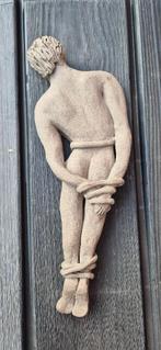 3x keramiek beeldjes van vastgebonden man, Antiek en Kunst, Ophalen of Verzenden