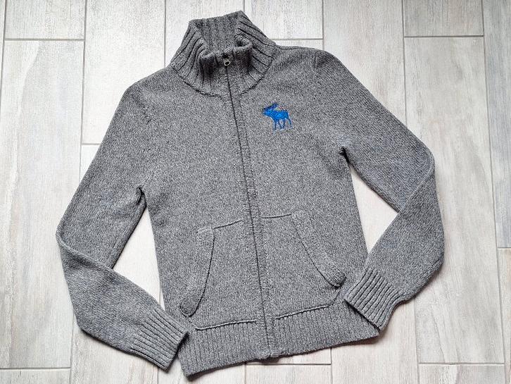 ★ M158/164 - Deftige trui Abercrombie, Kinderen en Baby's, Kinderkleding | Maat 158, Zo goed als nieuw, Jongen, Trui of Vest, Ophalen of Verzenden