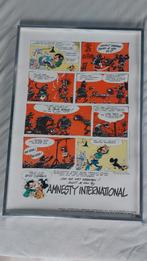 Guust Flater poster - Amnesty International, Rechthoekig Staand, Nieuw, Ophalen of Verzenden, A1 t/m A3
