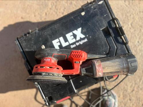 FLEX ORE 3-150 EC Set excentrische vlakschuurmachine, Doe-het-zelf en Bouw, Gereedschap | Schuurmachines, Zo goed als nieuw, Vlakschuurmachine