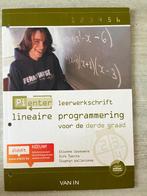 Pienter lineaire programmering, Enlèvement ou Envoi, Neuf