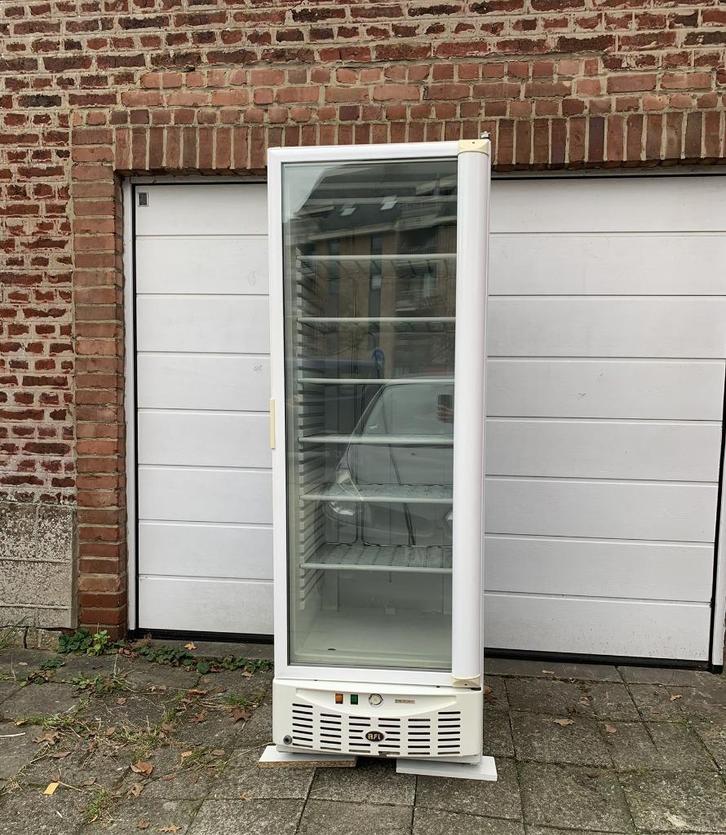 OLITREM professionele koelkast met raam, Elektronische apparatuur, Koelkasten en IJskasten, Gebruikt, Zonder vriesvak, 200 liter of meer