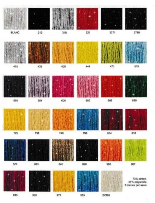 DMC garen - Etoiles - 35 kleuren, Hobby en Vrije tijd, Borduren en Borduurmachines, Nieuw, Borduurgaren of Zijde, Handborduren