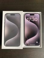 Iphone 15 Pro 256GB Zwart + accessoires, Telecommunicatie, Mobiele telefoons | Apple iPhone, 256 GB, Zwart, Ophalen of Verzenden