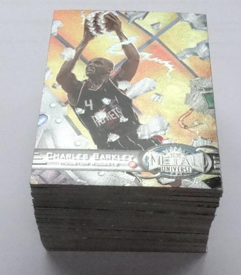 97-98 Metal Universe basketball set mint (125 cds)-LAST ONE, Sport en Fitness, Basketbal, Zo goed als nieuw, Overige typen, Verzenden