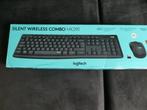 draadloos klavier en muis - Logitech, Computers en Software, Toetsenborden, Azerty, Ophalen of Verzenden, Zo goed als nieuw, Draadloos