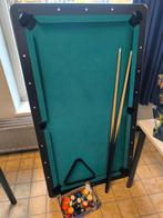 Kinder pooltafel opklapbaar, Sport en Fitness, Ophalen, Zo goed als nieuw, Pooltafel