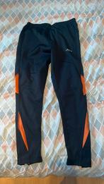 Zwarte trainingsbroek met oranje strepen van Shamp, maat M, Kleding | Dames, Sportkleding, Zwart, Overige typen, Ophalen of Verzenden