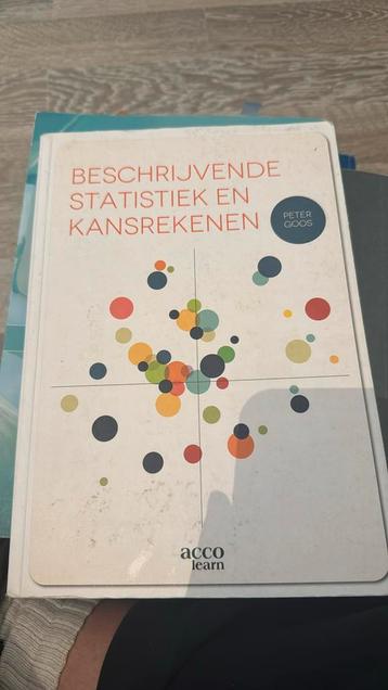 Beschrijvende statistiek peter goos beschikbaar voor biedingen