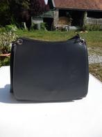 blauwe lederen handtas Jean Gérard, Handtassen en Accessoires, Ophalen of Verzenden, Gebruikt, Blauw, Schoudertasje
