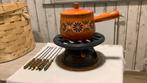 Fondueset op alcohol, Ophalen, Gebruikt, Fondueset