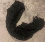 Zwarte sjaal, Ophalen of Verzenden, Zo goed als nieuw, Sjaal
