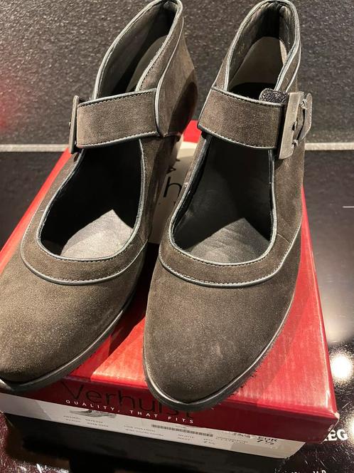 Verhulst enkelpump maat 41 (7 1/2)met uitneembare binnenzool, Kleding | Dames, Schoenen, Nieuw, Pumps, Grijs, Ophalen of Verzenden