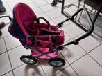 poppenbuggy met draagzak roze, Kinderen en Baby's, Speelgoed | Poppen, Ophalen, Gebruikt, Overige typen