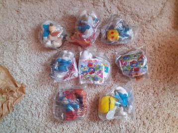 Lot peluches SCHTROUMPF SMURFS Mac Donald's  Peyo beschikbaar voor biedingen