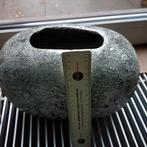 Zilverkleurige vaas, Huis en Inrichting, Ophalen, Zo goed als nieuw