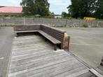 Bankirai banken/ terras, Tuin en Terras, Ophalen, Gebruikt, Hout