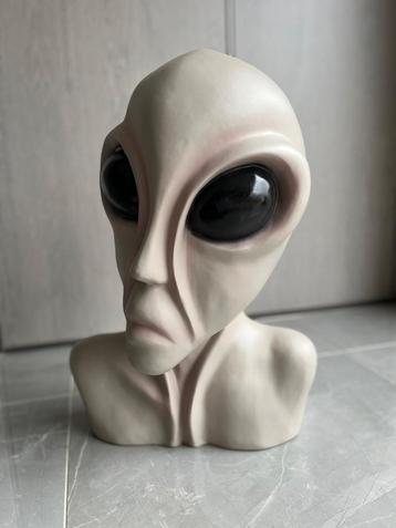 Bust Alien en resine 60cm, Enlèvement ou Envoi, Comme neuf