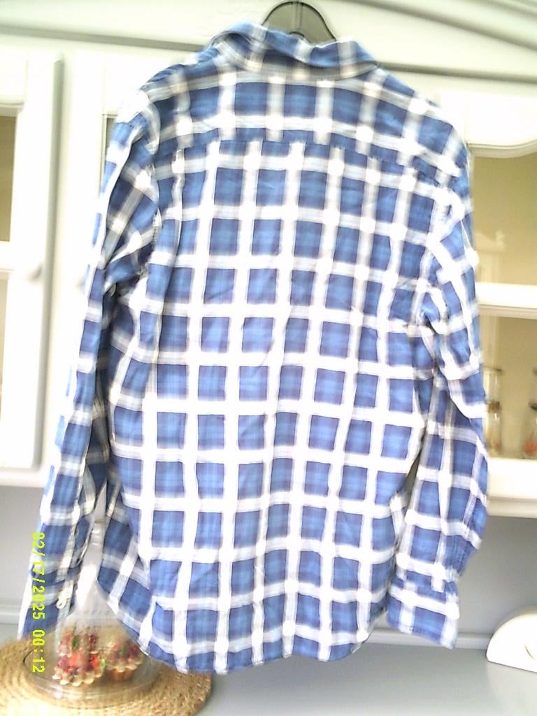 Marco Polo Herenhemd Blauw geruit.Nieuwstaat, Marc' O Polo, Blauw, Ophalen of Verzenden, Zo goed als nieuw