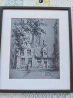 Tekening van Ghislain Swinberghe., Antiek en Kunst, Kunst | Etsen en Gravures, Ophalen