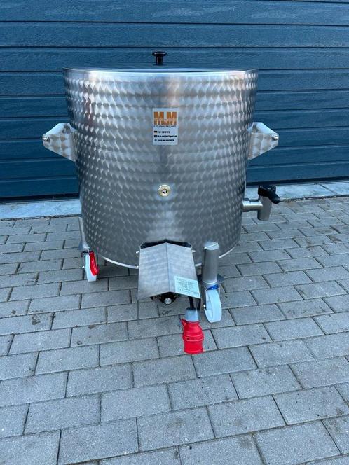 Kookketel, elektrische glycerine kookketel, Brokelmann 150L, Zakelijke goederen, Horeca | Keukenapparatuur, Inox Meubilair, Nieuw in verpakking