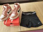 Nike pro short XS en jordans sneakers M37,5, Enlèvement ou Envoi, Comme neuf, Nike, Autres types