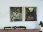 2 SCHILDERIJEN RENE DUCOURANT, Ophalen