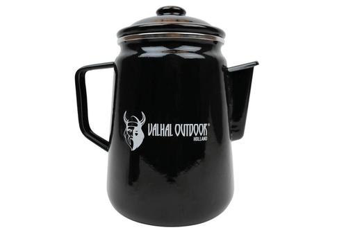 Valhal outdoor: Percolator, mok, vuurschaal, wax, Maison & Meubles, Cuisine | Casseroles & Poêles, Neuf, Fonte, Enlèvement ou Envoi