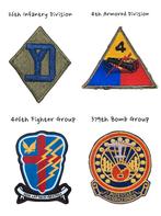 Gezocht: US WWII Specific Combat Unit Memorabilia, Ophalen of Verzenden, Landmacht, Kleding of Schoenen